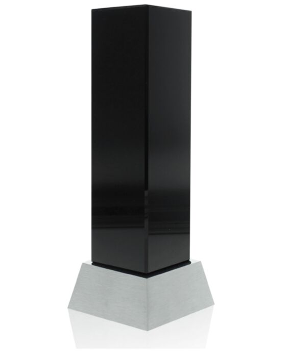 Black Crystal on Aluminum Award