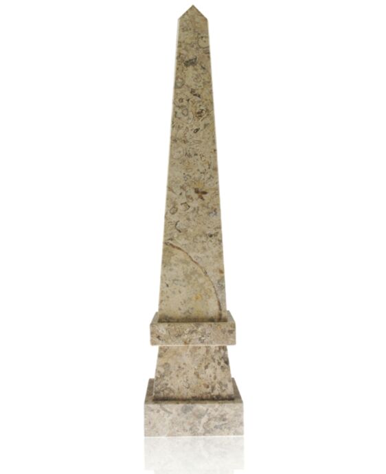 Stepped Obelisk Fossil Stone Award