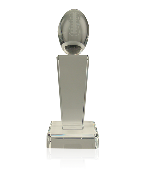 Crystal Football Pillar