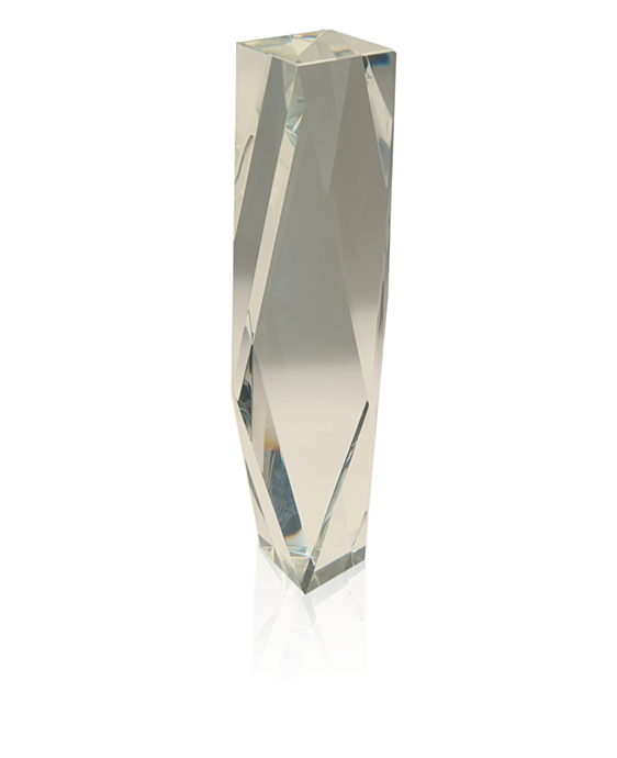 Crystal Faceted Tower