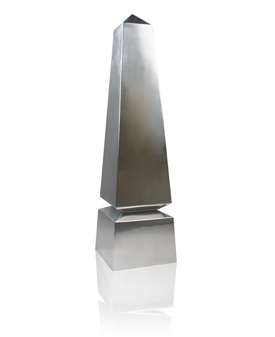 Modern Obelisk Aluminum Award