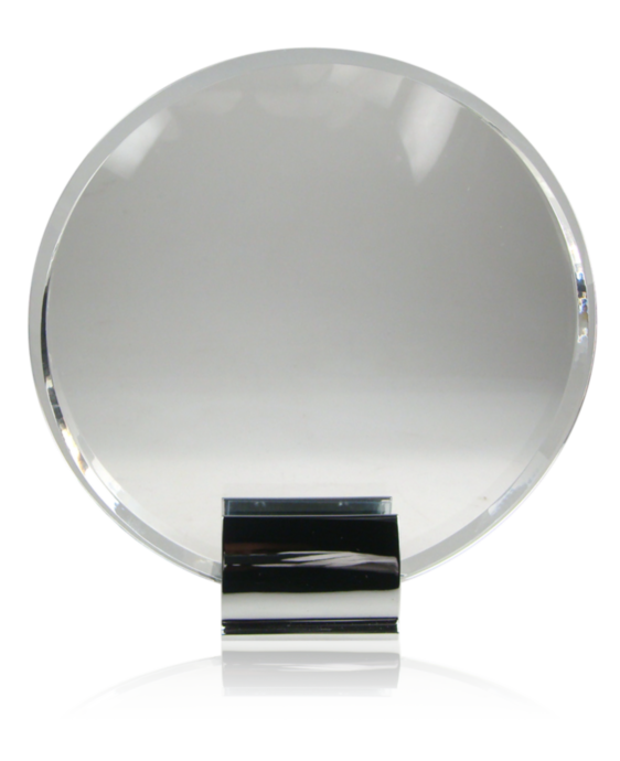 Silver Grabs Crystal Circle