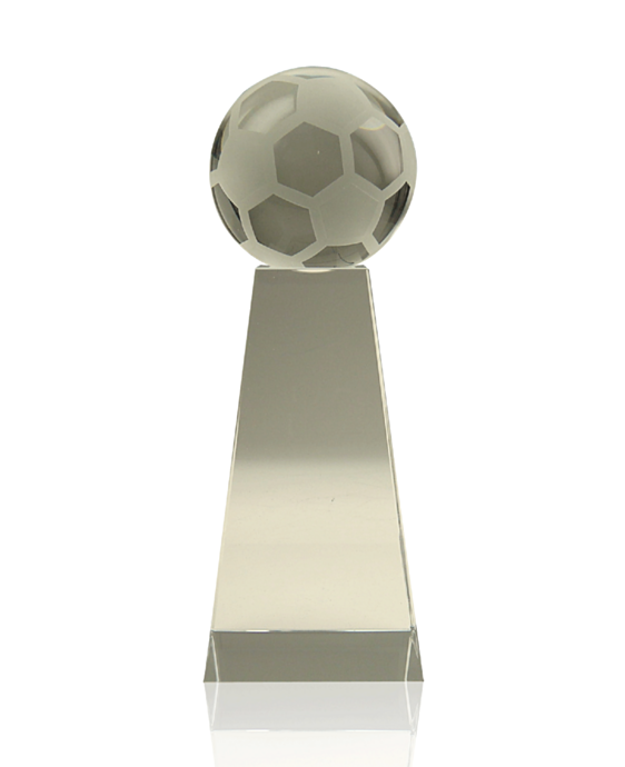 Crystal Soccer Ball Tower