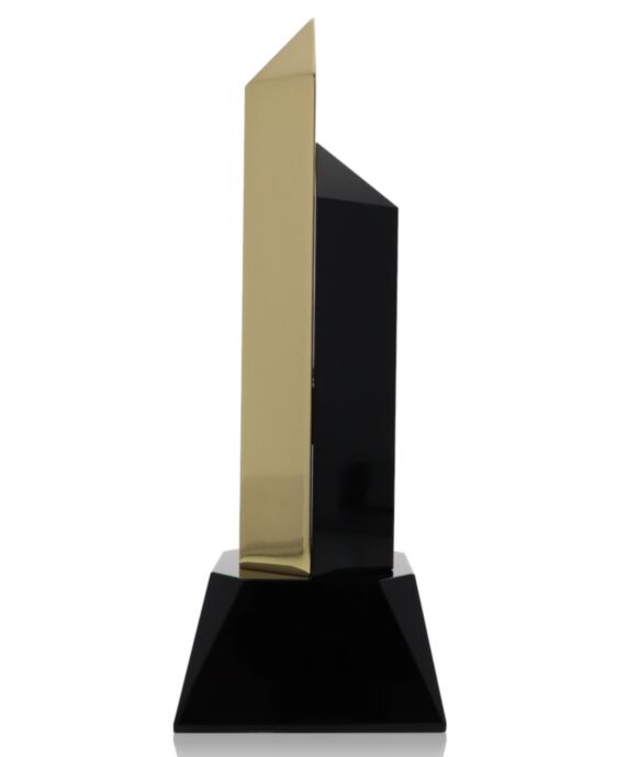 Hexagon Gold Black Award