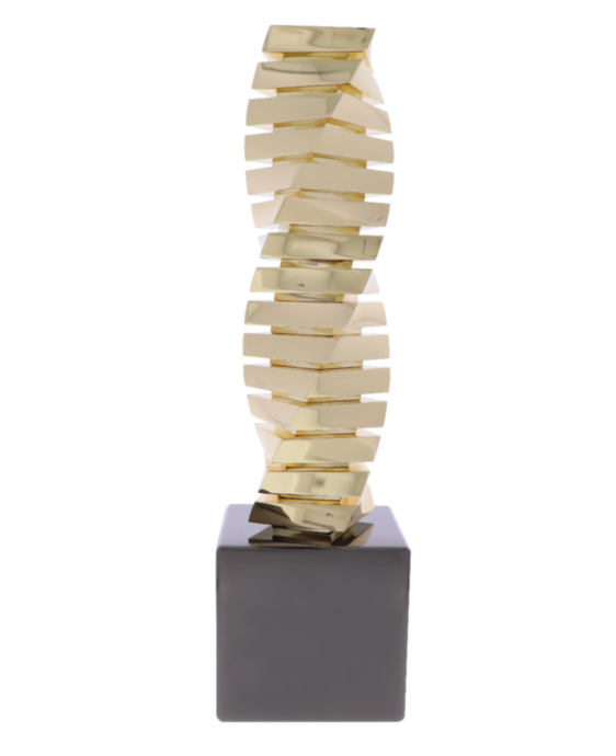 Gold Twist 17” Award