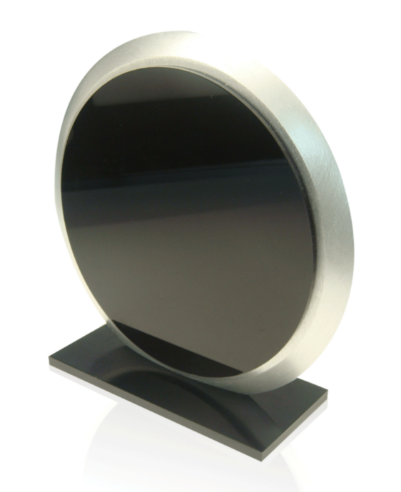 A Panel Circle With Acrylic Award