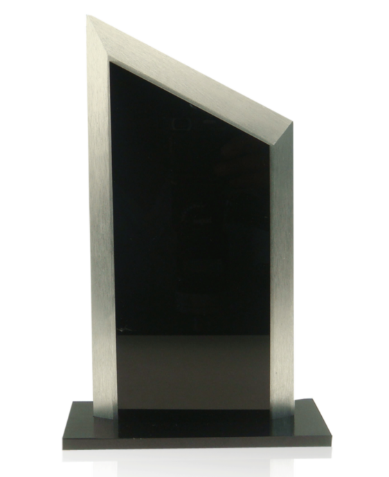 A Panel Peak With Acrylic Award