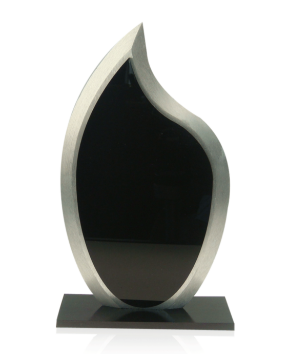 A Panel Flame With Acrylic Award