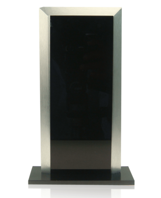 A Panel Tower With Acrylic Award