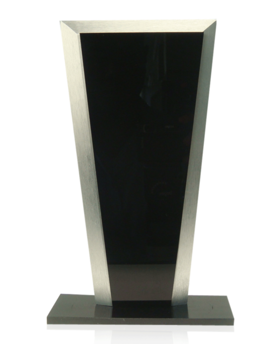 A Panel Exclaim With Acrylic Award