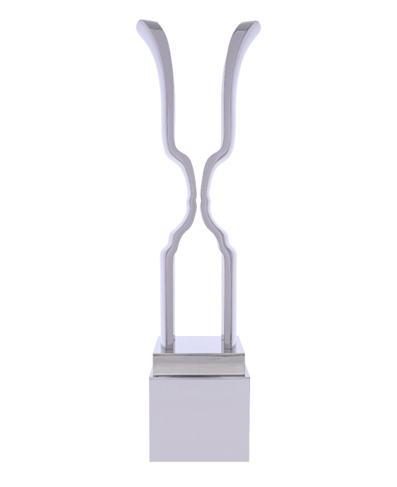 Society Cup Silhouette Silver XL Award