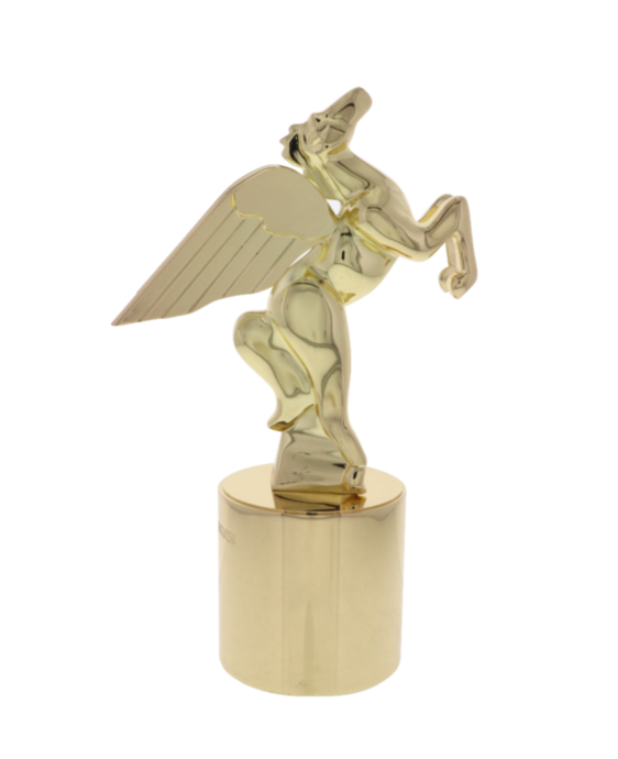 Deco Pegasus Zinc Shiny Gold Award