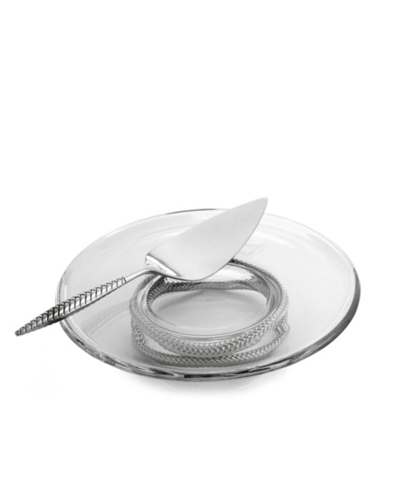 Braid Cake Plate