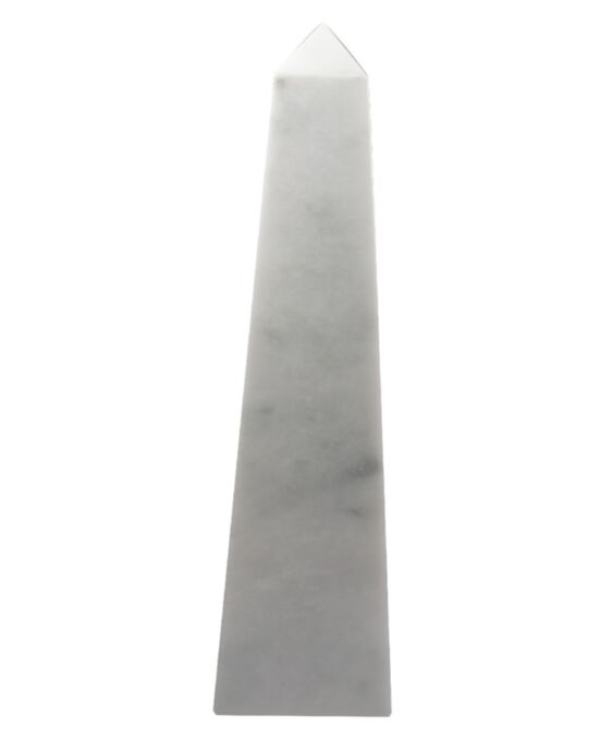 Straight Obelisk White Marble Award