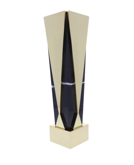 Gatsby Black Marble & Gold  Award