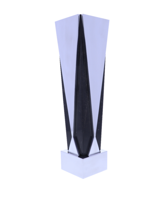 Gatsby Black Marble & Silver Award