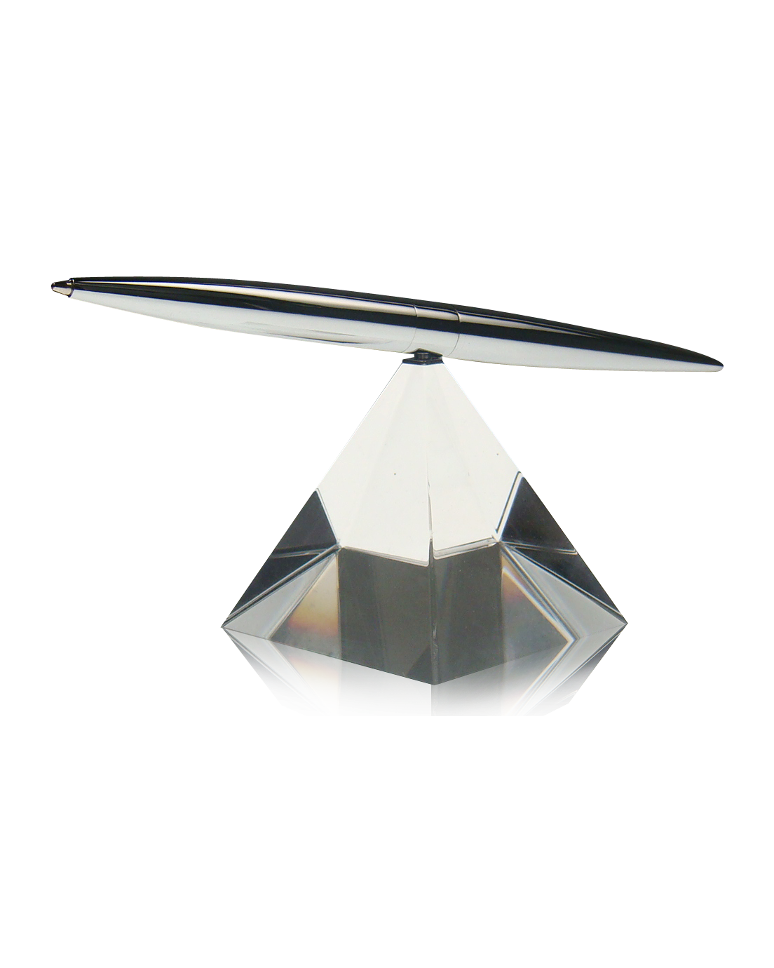 Optical Crystal Spinning Pen Set