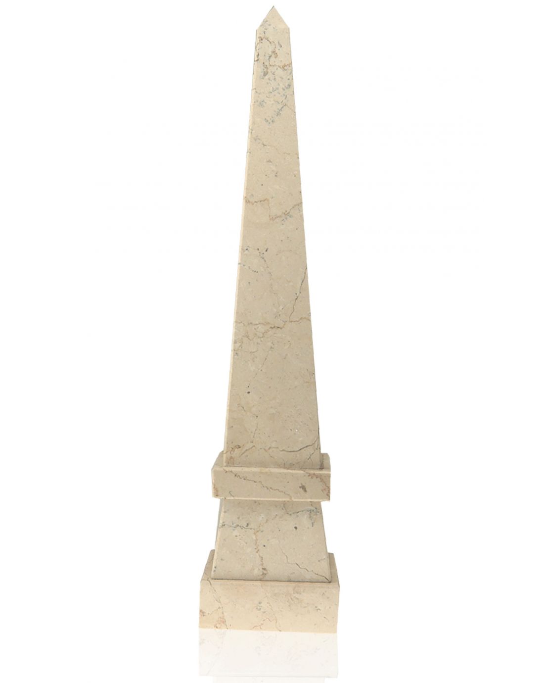 Stepped Obelisk Boticino Marble