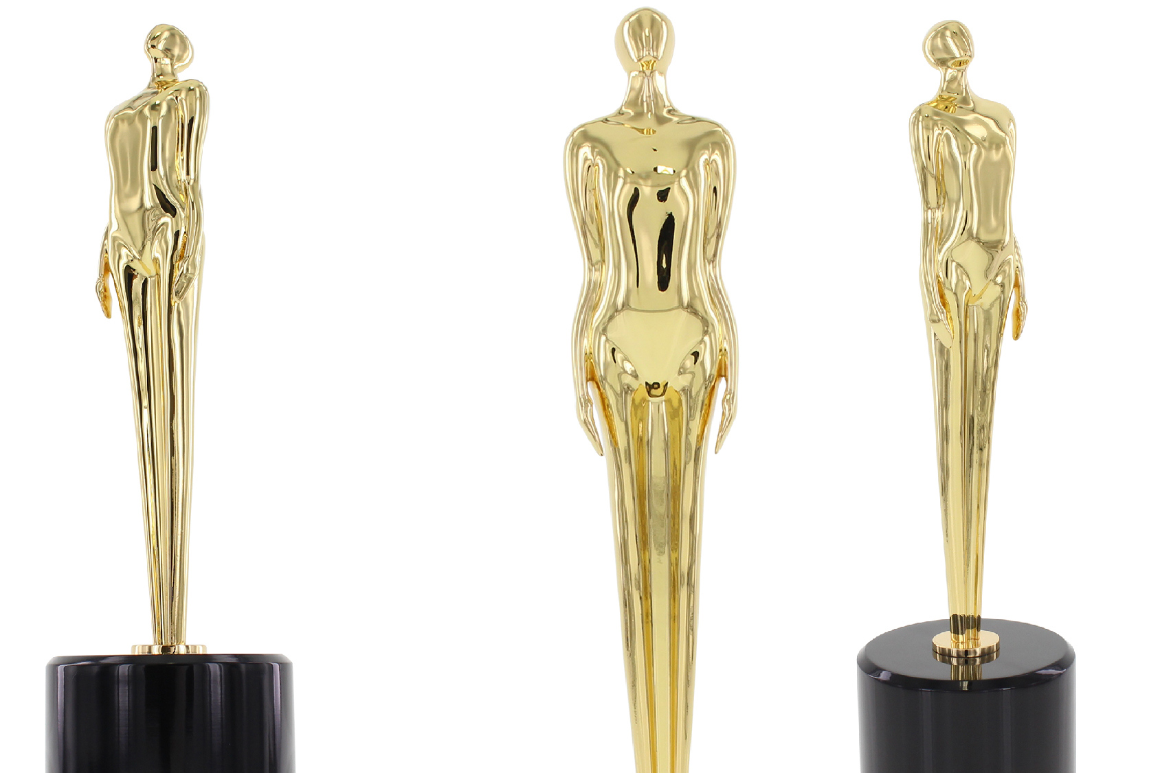 proud gold trophy statue design from society awards