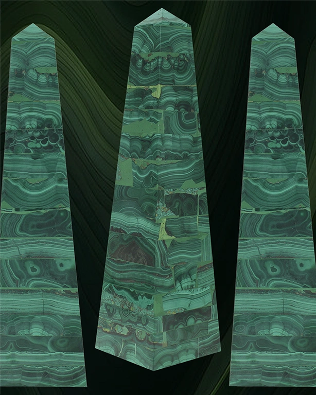 Malachite obelisk limited edition award