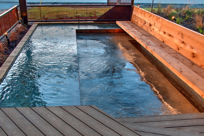 New water feature at our Production Facility