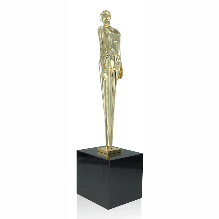 The Limited Edition Figure 1 24k gold electroplated finish standing proud