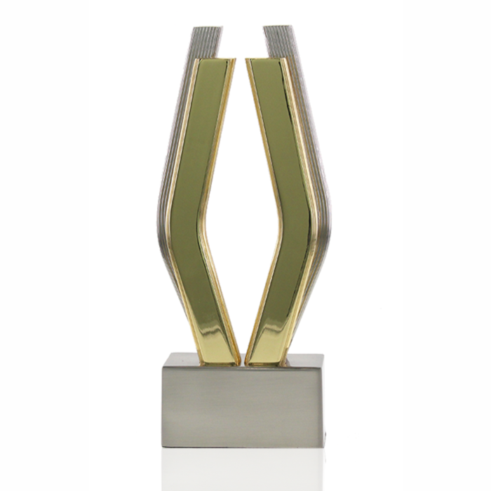 The Vower 24k gold award interpretation of classic trophy