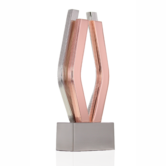 The Vower bronze award interpretation of classic trophy