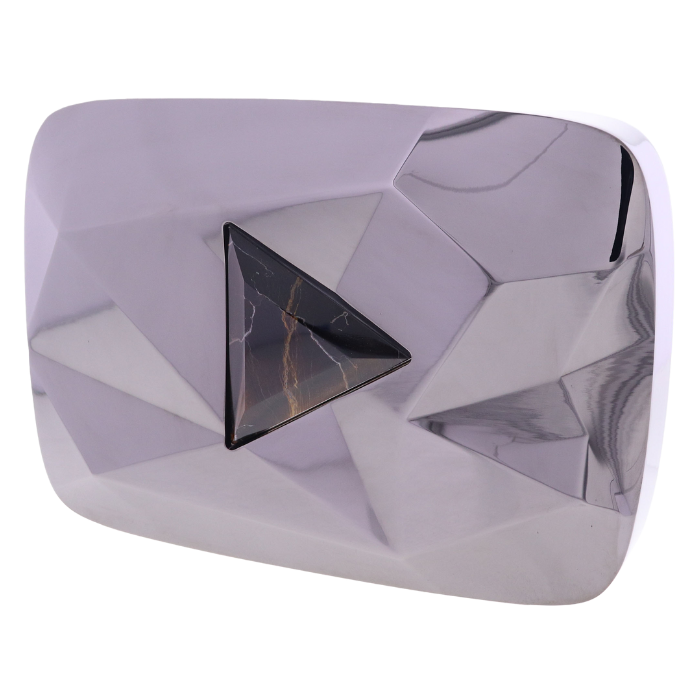 Tiger's Eye YouTube Creator Award play button 200 million subscribers