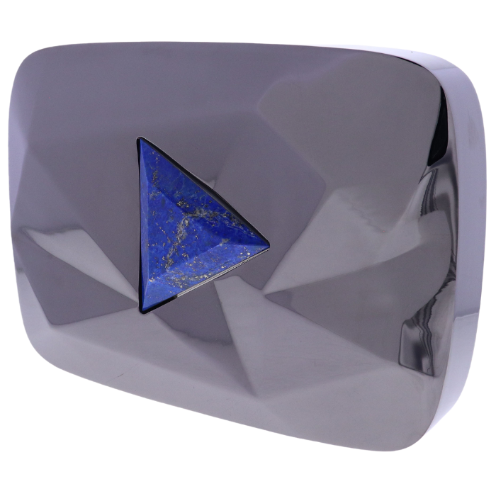 Lapis Lazuli YouTube Creator Award play button 400 million subscribers