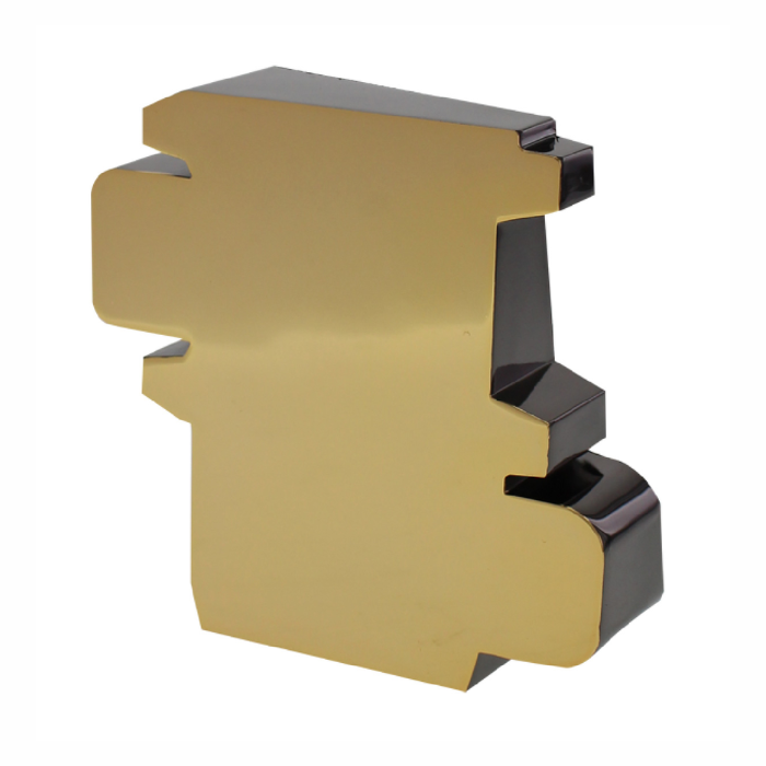 DIELINE Packaging Competition trophy custom two tone award
