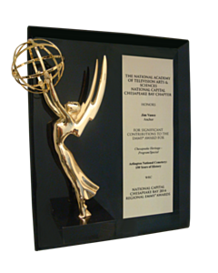 Production Plaque with Regional Emmy® Statuette