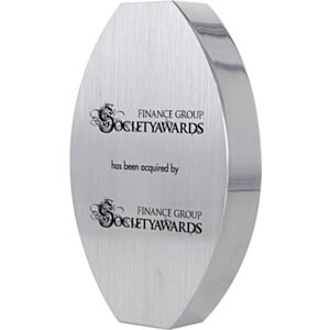 Metal Oval Interchange Silver