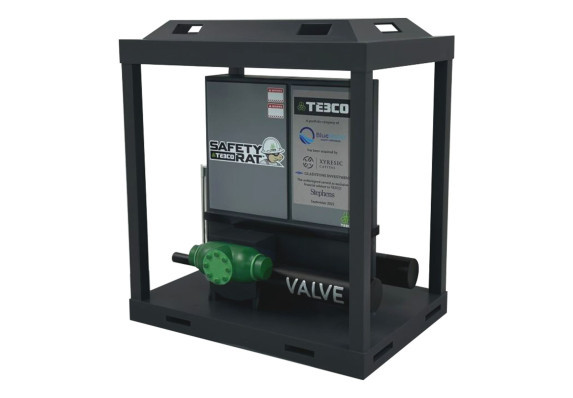 Model of a electronic and hydraulic controls unit