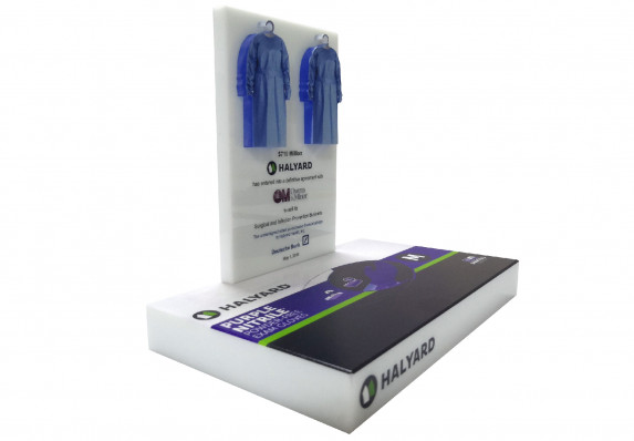 Acrylic deal gift created for a financial agreement. Vertical plaque with transaction details is mounted on color printed base.