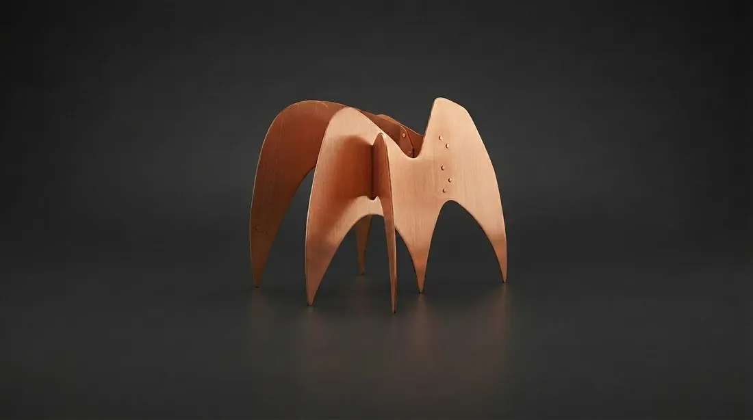 Copper sculpture award by Society Awards