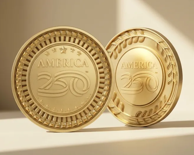 Society Awards America250 commemorative medals