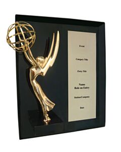 Production Plaque with Emmy® Statuette