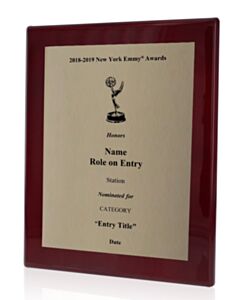Nomination Plaque