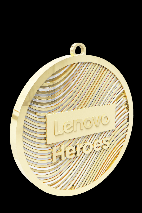 Lenovo Heroes Gold Medal award