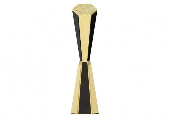 Custom Gold and Black Modern Trophy