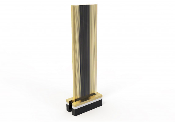 Custom Gold and Black Texture Tower