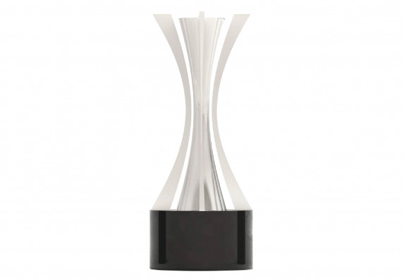 Custom Silver Trophy with Tapered Design