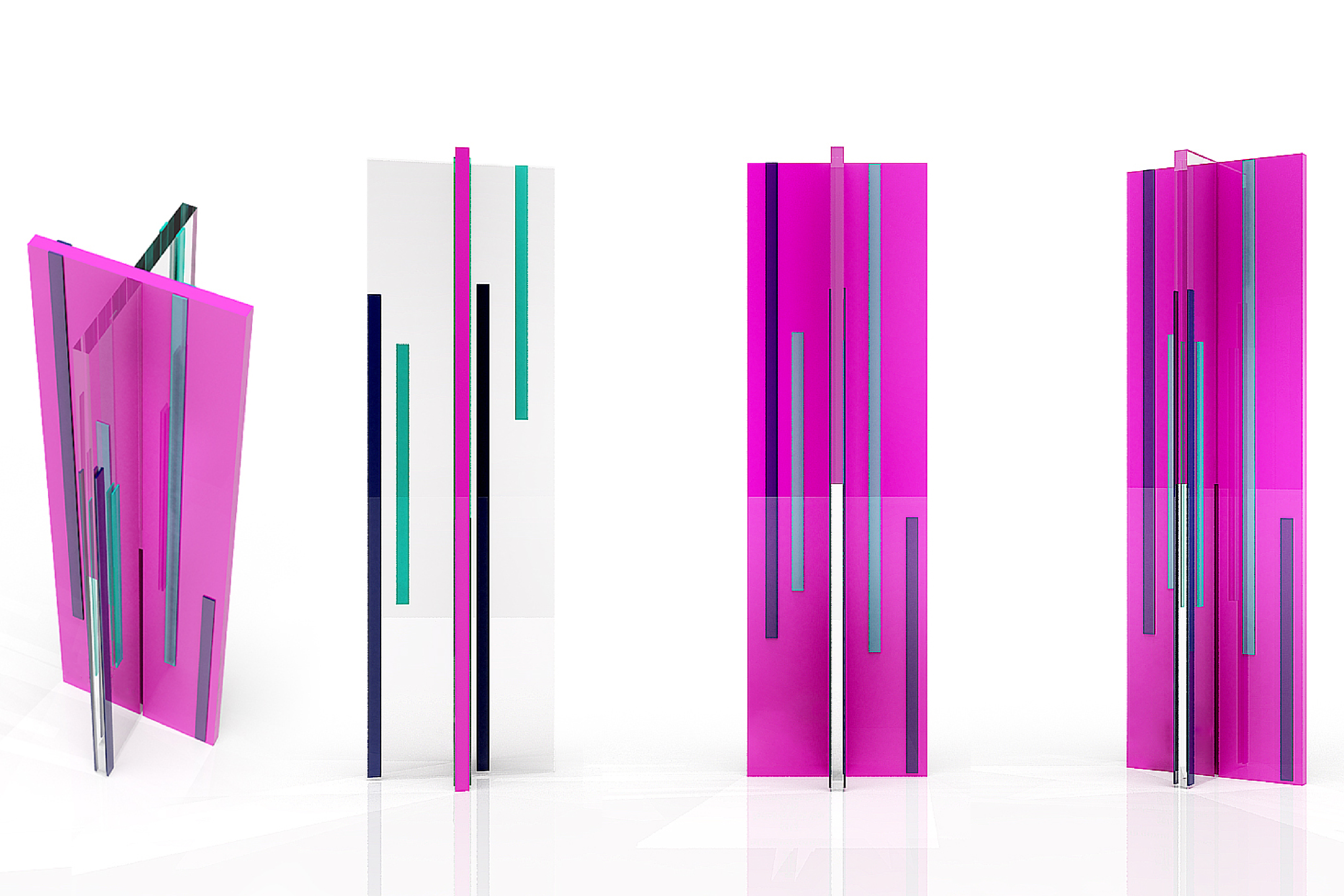 Custom Modern Plus Sign Trophy