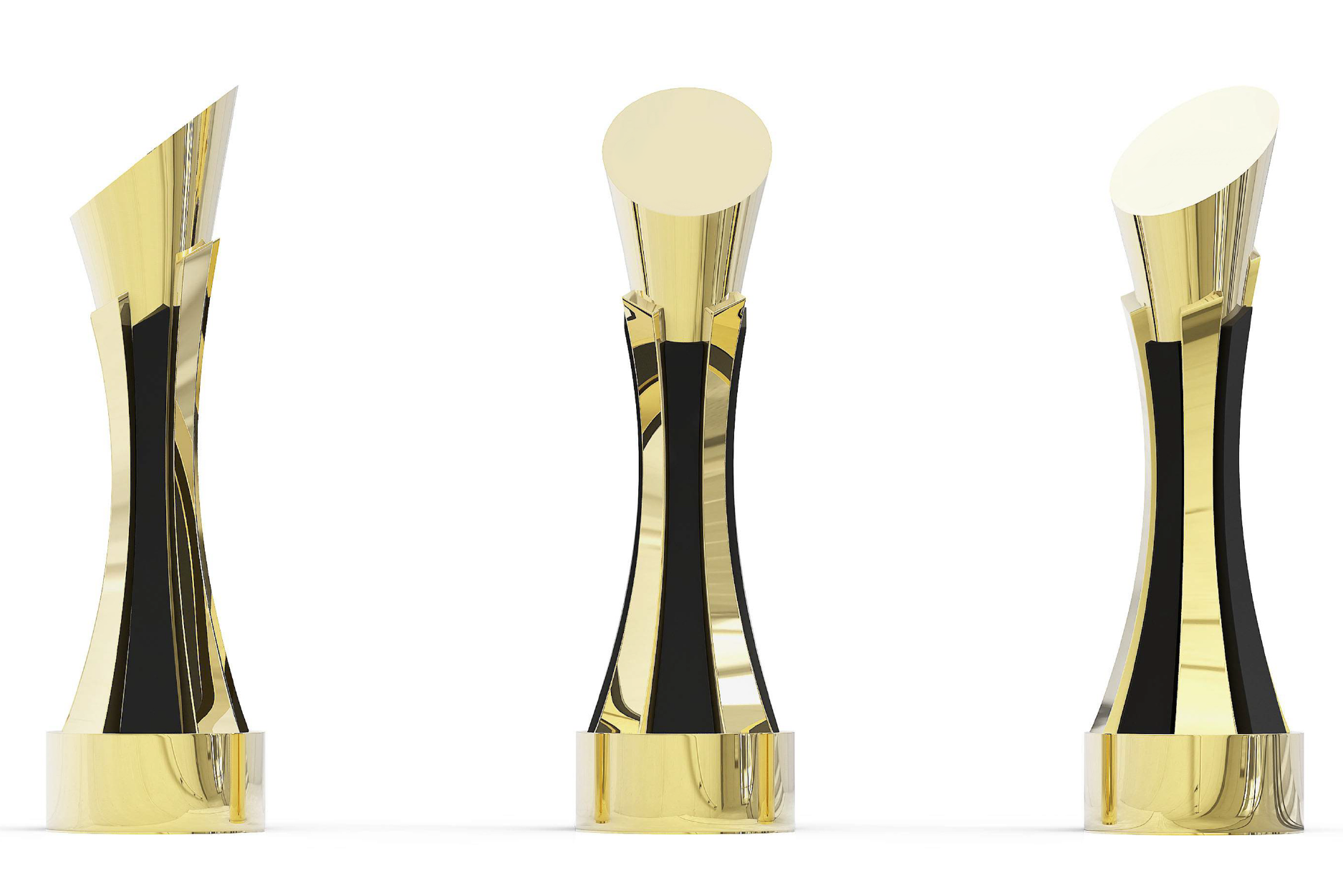 Custom 2-Tone Column Trophy