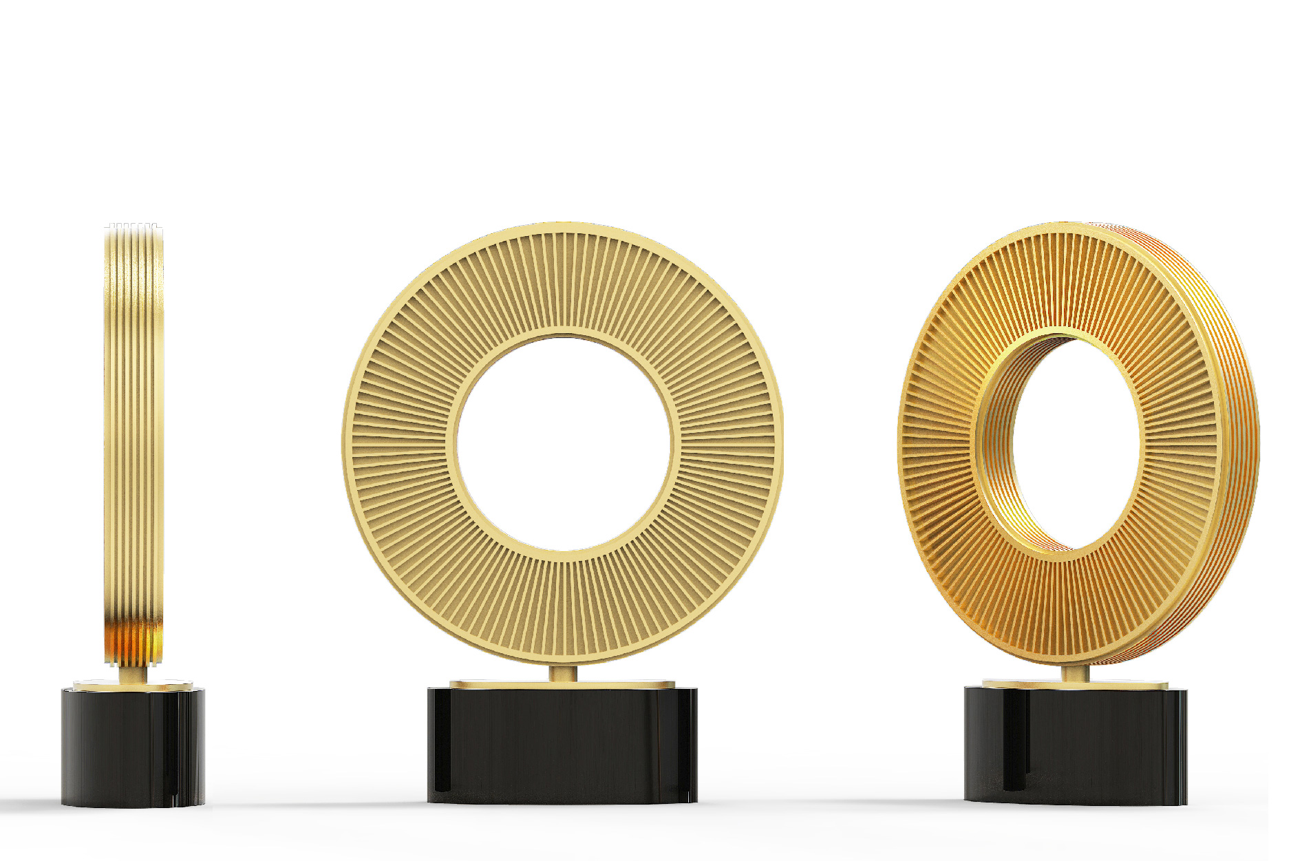 Golden ring structure