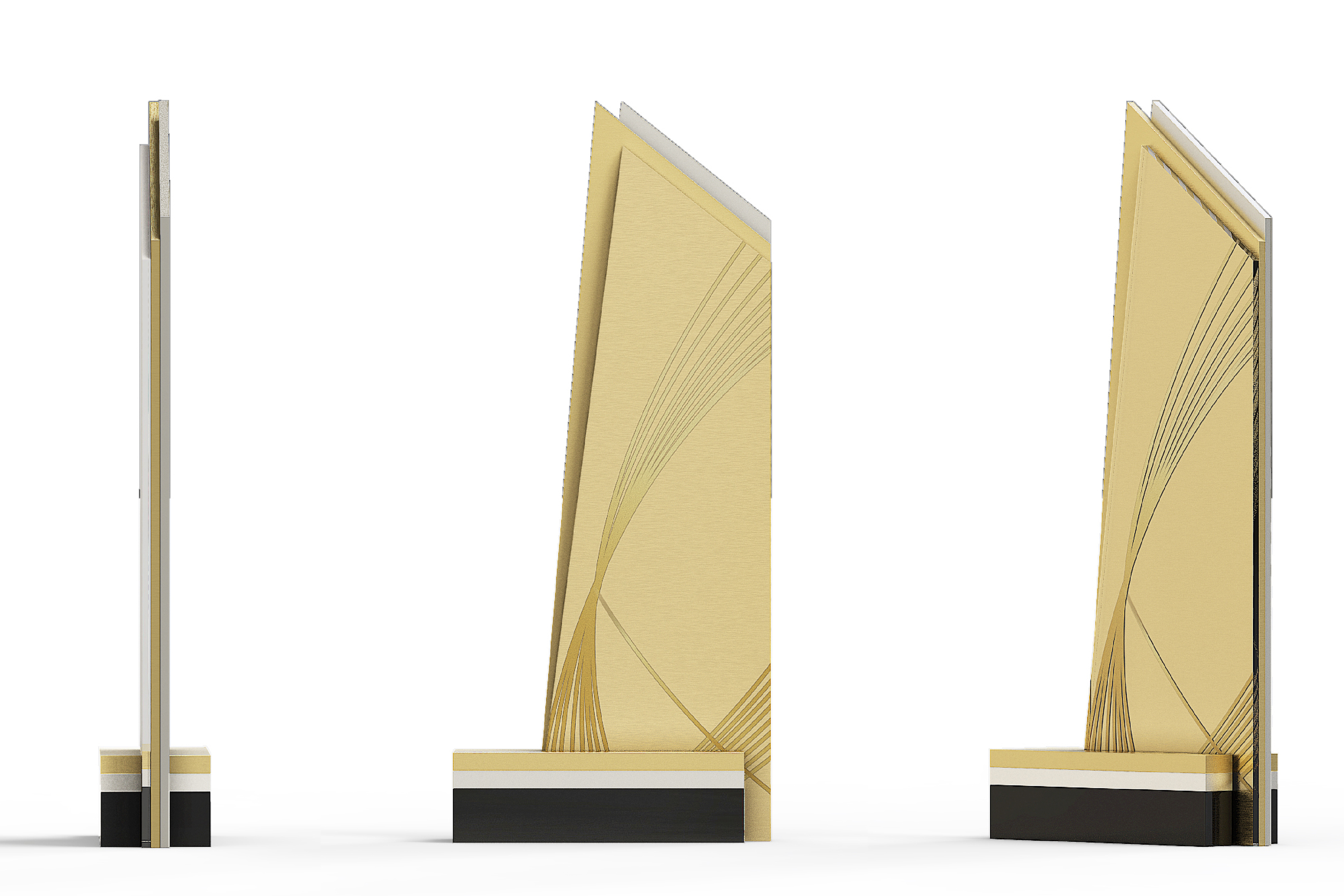 Custom Gold Spire Trophy