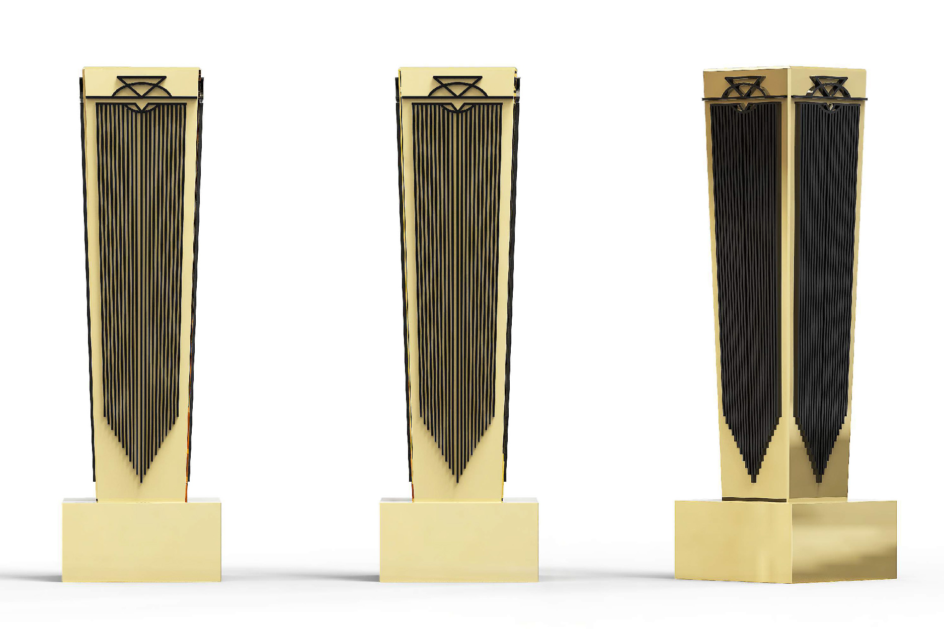 Architectural Gold Trophy