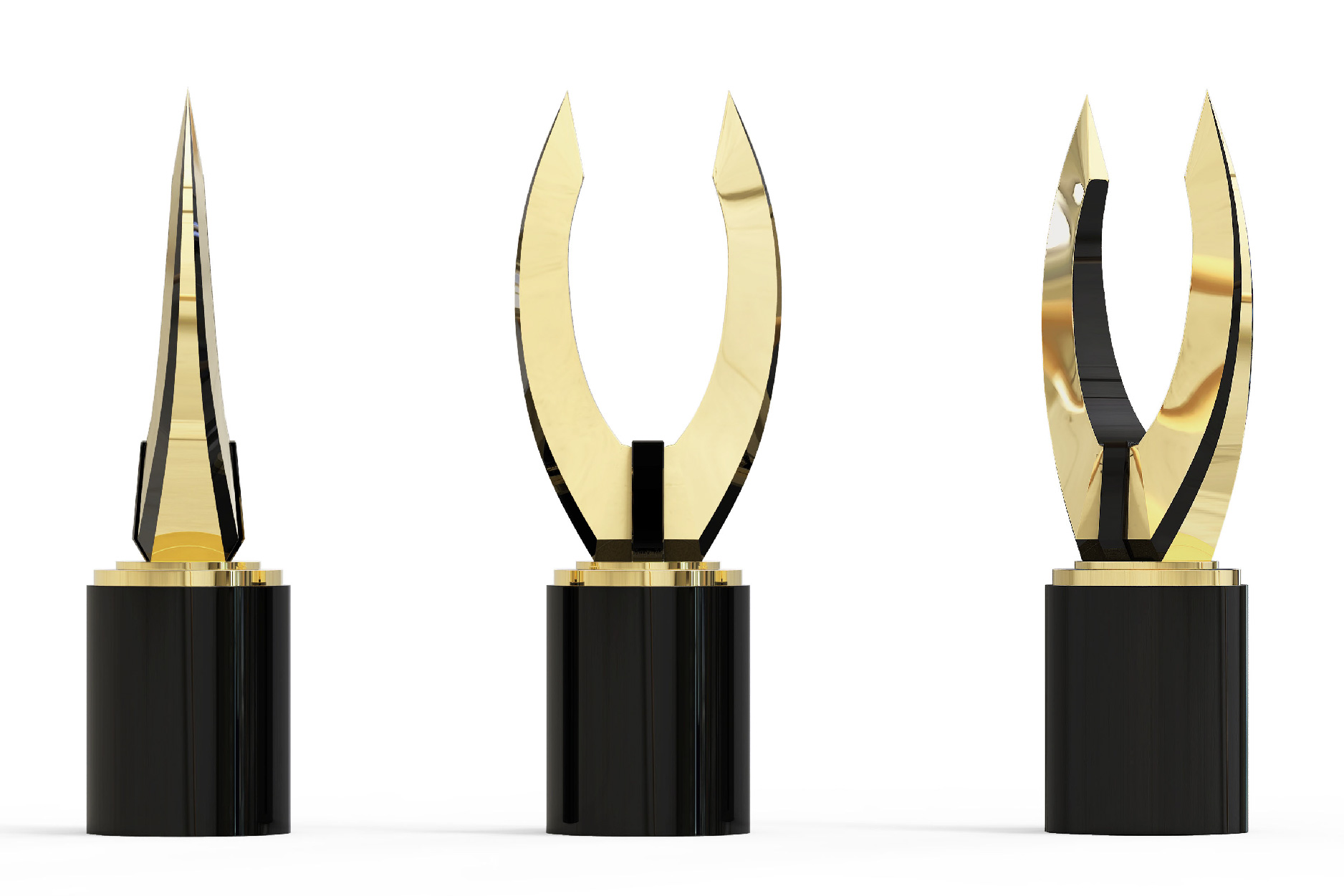 Gold Metal Spears Trophy