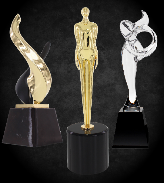 2 Gold Metal Awards and a Crystal Trophy